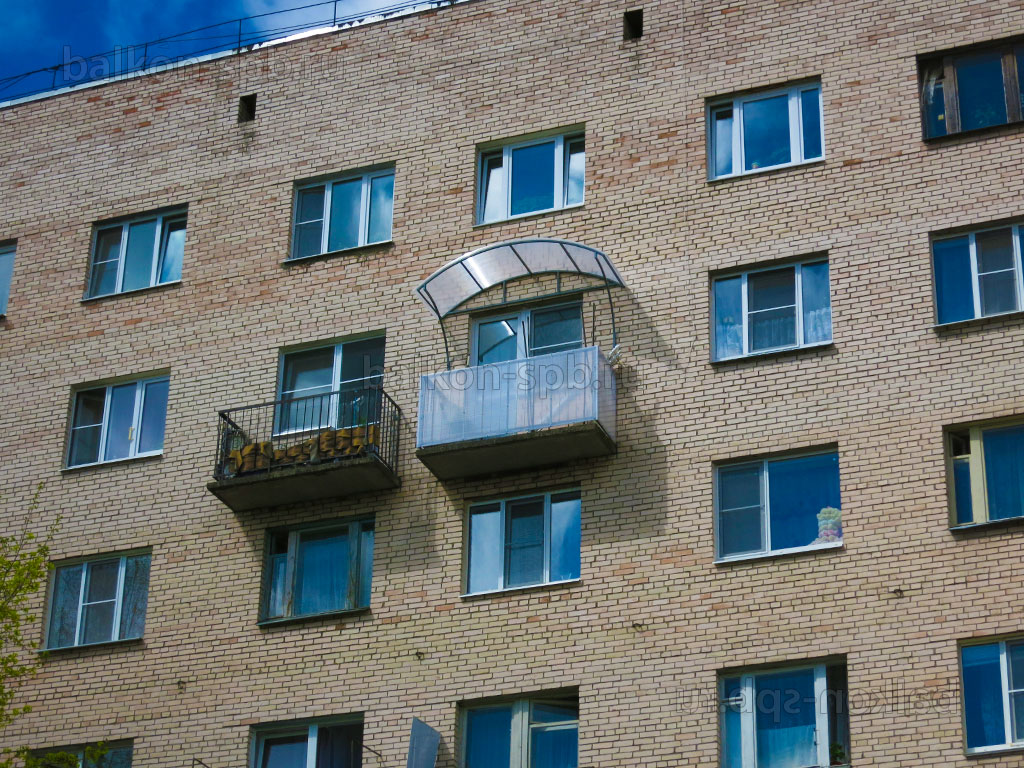  из поликарбоната: описание, фото стоимость отделки балкона .